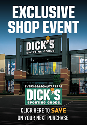 Shop at Dick's Sporting Goods and Save 20%!
